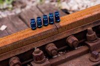 Lugnuts Schmiedestahl JN1 12x1,5 Blau