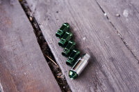 Lugnuts Schmiedestahl JN1 12x1,25 Grün