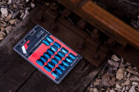 Lugnuts Schmiedestahl JN1 12x1,25 Blau