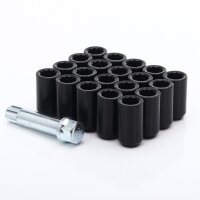 Set of Schwarz star lug nuts 14x1,5 + Key