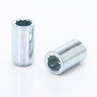 Set of Silber star lug nuts 14x1,5 + Key