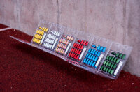 Lugnuts Schmiedestahl JN2 12x1,25 Rot