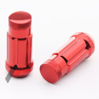 Lugnuts Schmiedestahl JN3 12x1,5 Rot