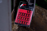 Lugnuts Schmiedestahl JN3 12x1,5 Rot